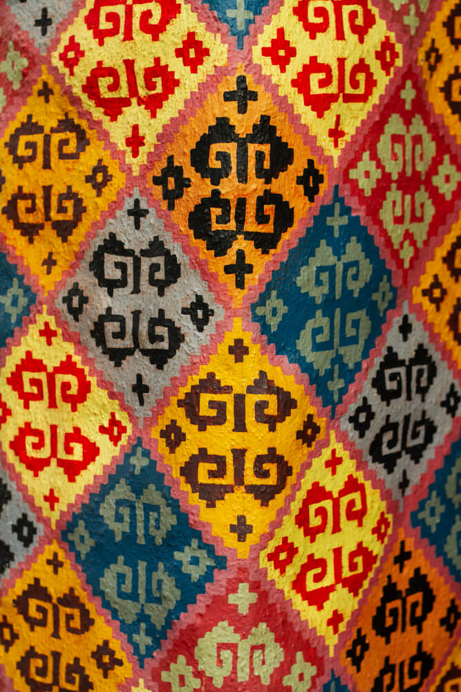 Traditional Romanian rug