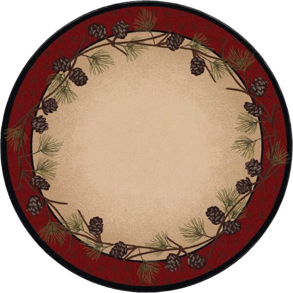 Delicate Pines-Red Plaid - Image 2