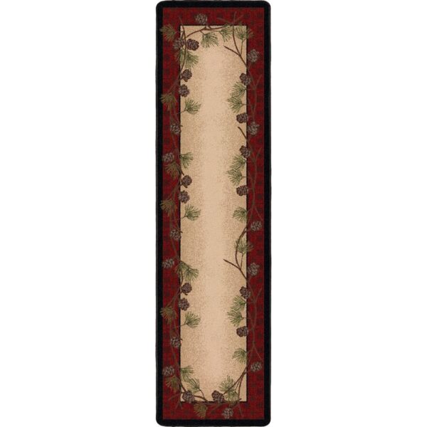 Delicate Pines-Red Plaid - Image 3