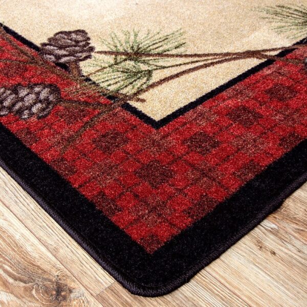 Delicate Pines-Red Plaid - Image 4