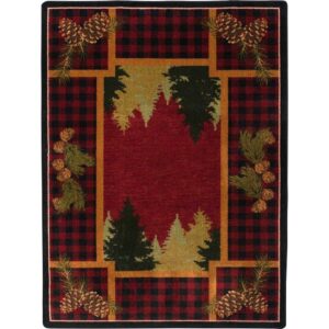 Plaid Woodsman-Red