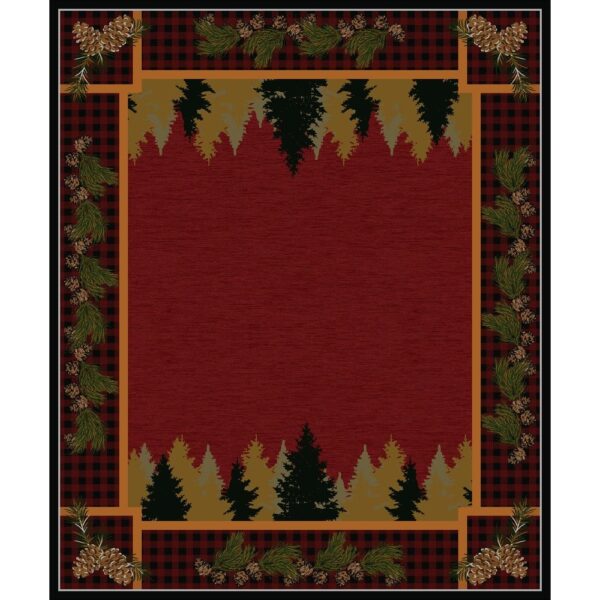 Plaid Woodsman-Red - Image 3