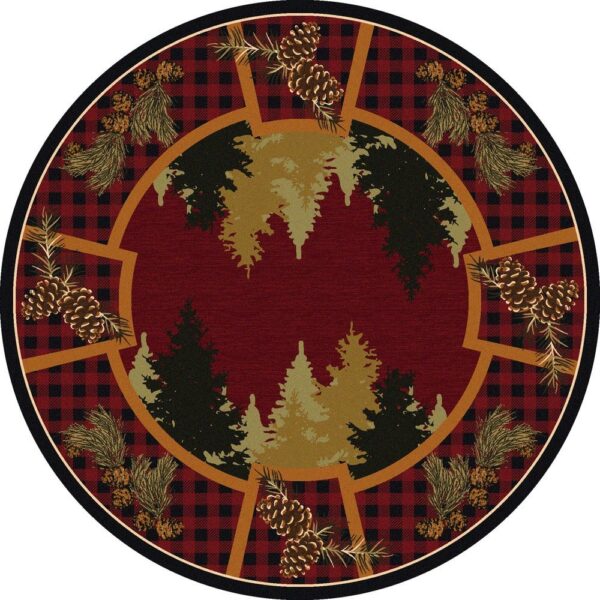 Plaid Woodsman-Red - Image 4