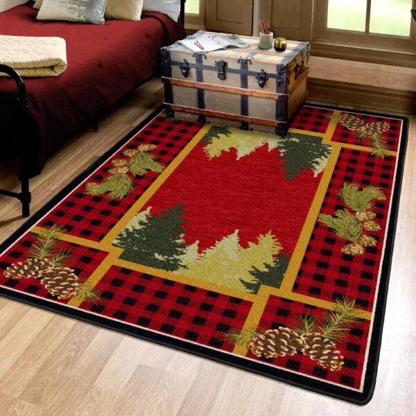 Plaid Woodsman-Red - Image 5
