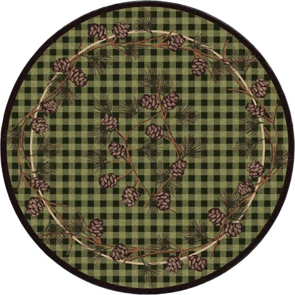 Wooded Pines-Green - Image 2