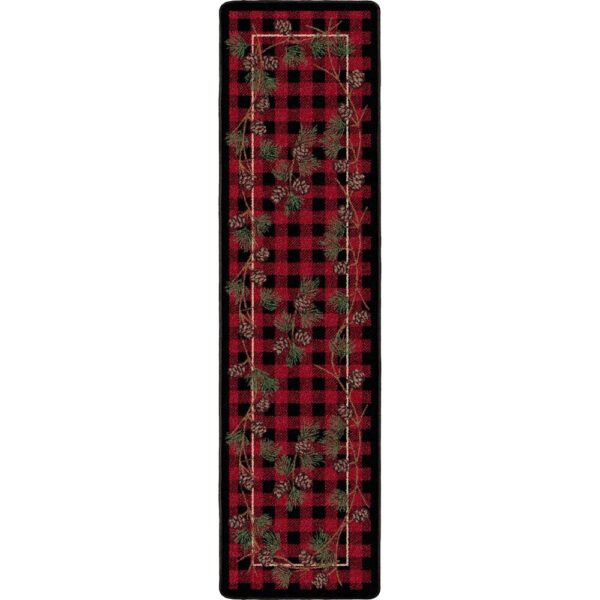 Wooded Pines-Red - Image 3